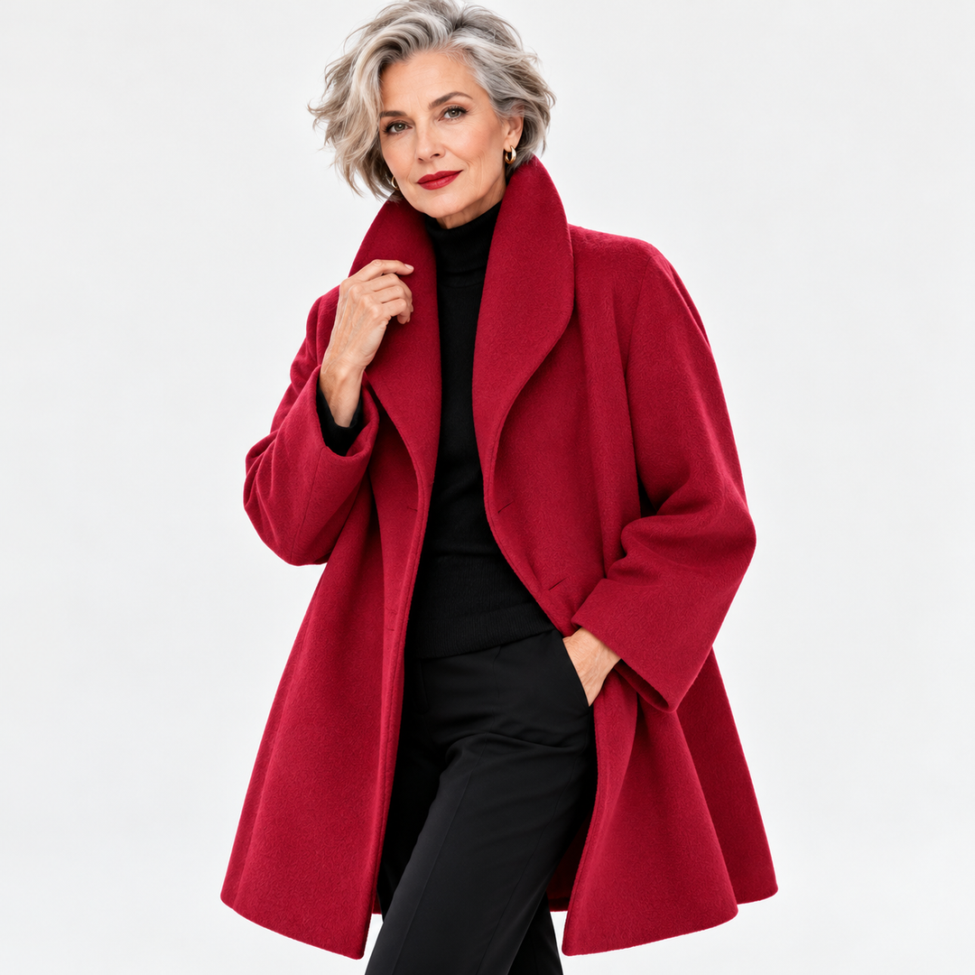 Evi | MANTEAU DRAPÉ SURDIMENSIONNÉ