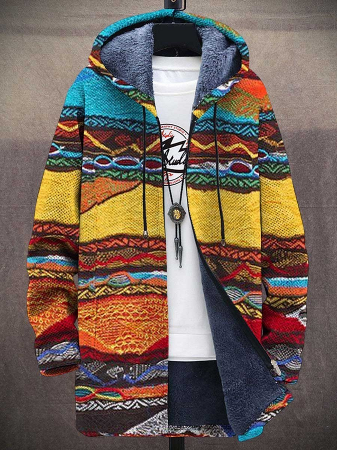 Jindalee™ | Cardigan de luxe inspiré par l'art