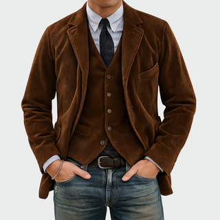 Romain | Blazer élégant pour homme avec gilet