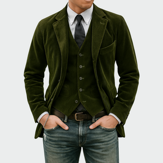 Romain | Blazer élégant pour homme avec gilet