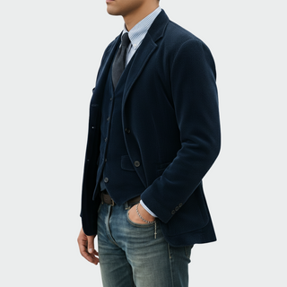Romain | Blazer élégant pour homme avec gilet