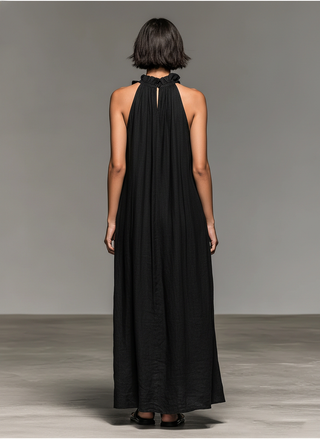 Lua | Robe maxi avec poches