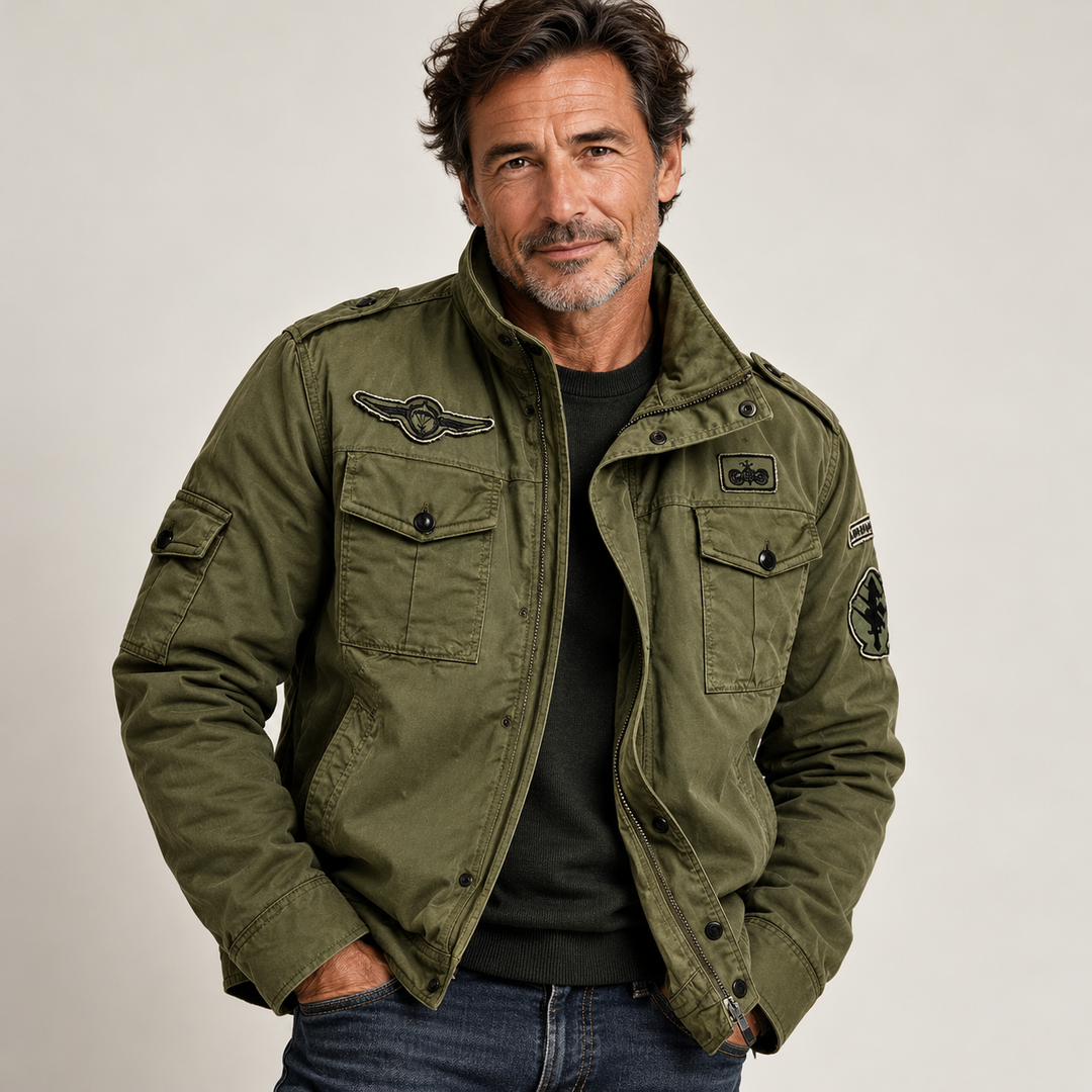 MARCEL | VESTE MILITAIRE STRUCTURÉE