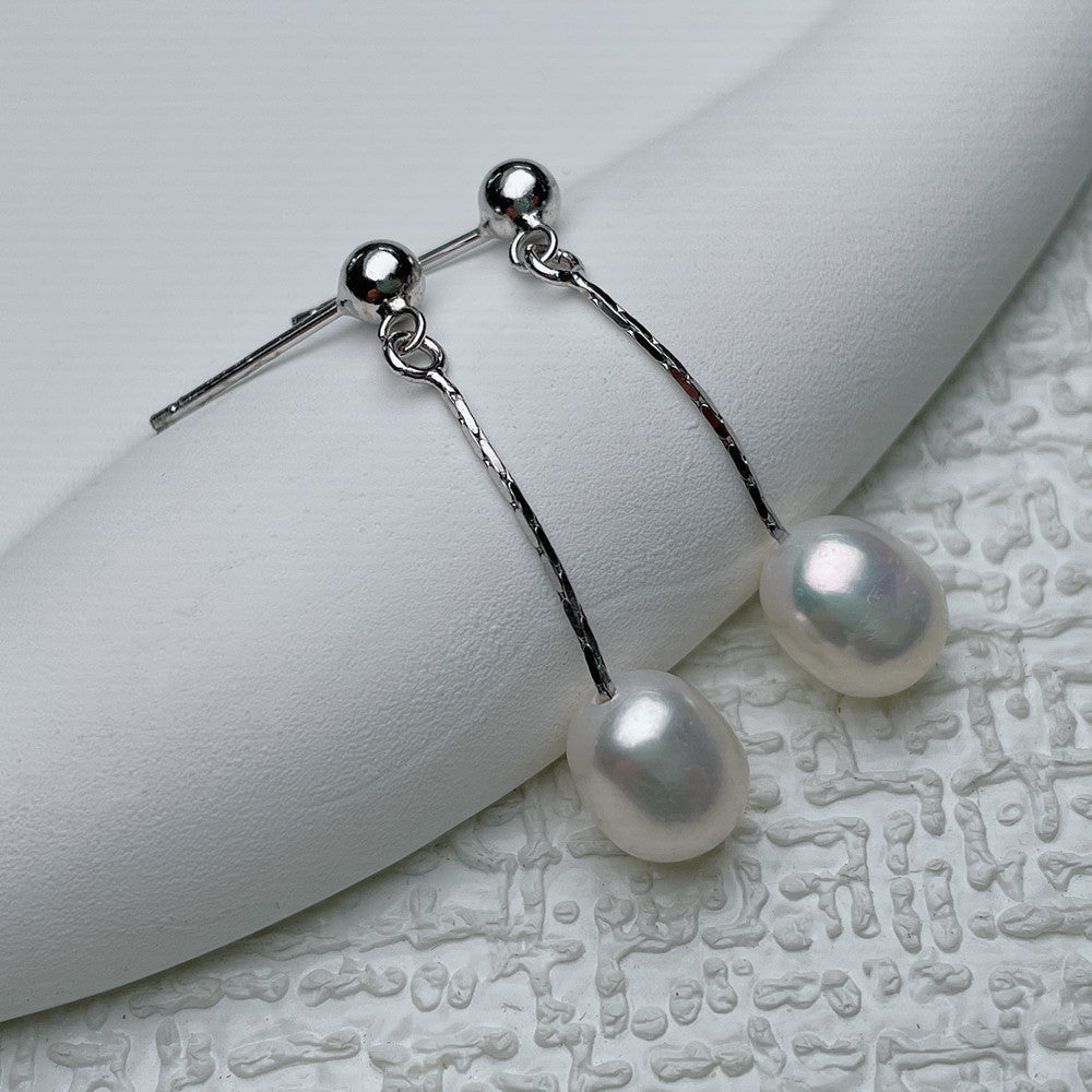 Boucles d'Oreilles Élégantes en Perles