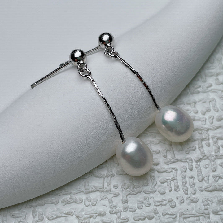 Boucles d'Oreilles Élégantes en Perles