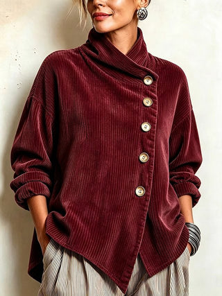 Colette | Pull en Velours Côtelé