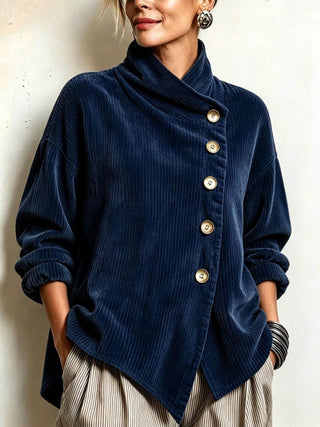 Colette | Pull en Velours Côtelé