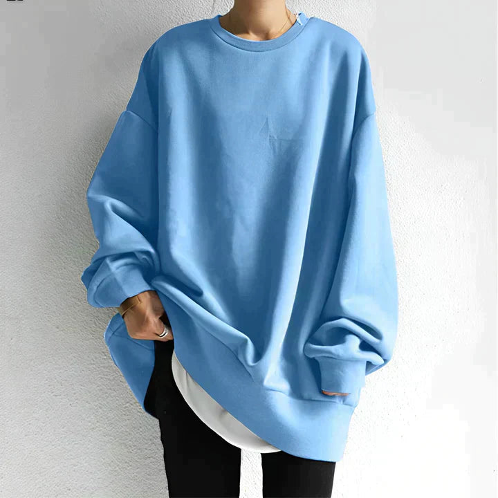 Nova - Pull Oversize à Col Rond pour Femmes