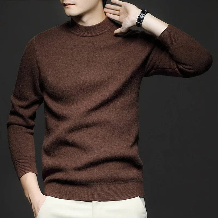 Florian - Classique Pull Col Montant