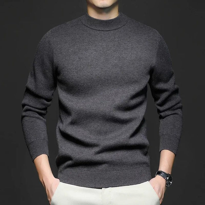 Florian - Classique Pull Col Montant