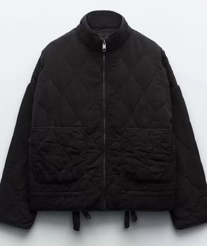 Arnalie - Veste Quotidienne avec Détails de Poche