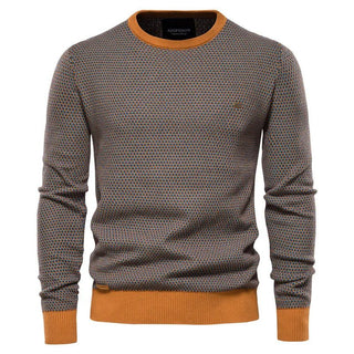Steinmann | Pull pour hommes avec motif en losanges