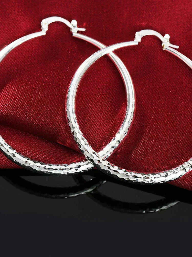 Boucles d'oreilles en argent sterling