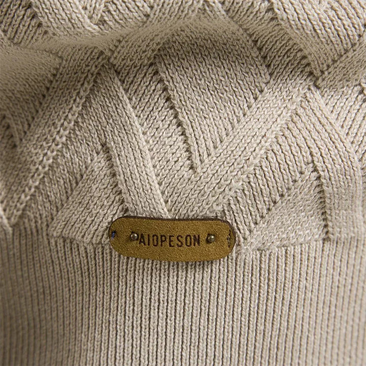 Theodor | Pull pour hommes avec motif en losanges