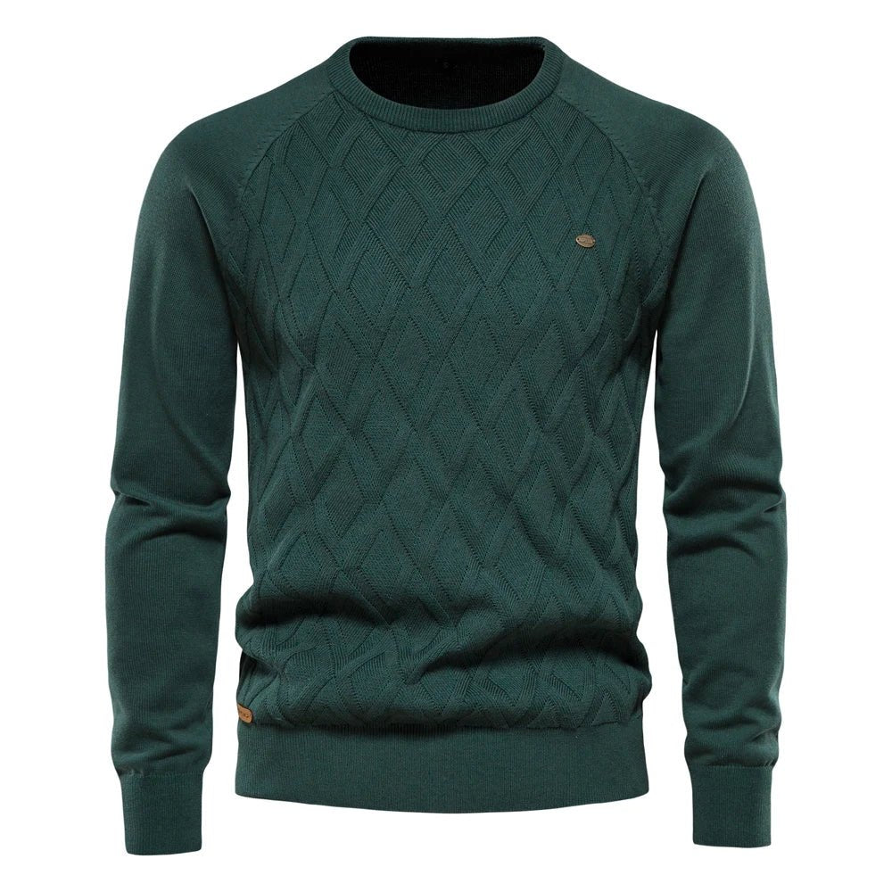 Nico - Pull Élégant avec Design en Losanges