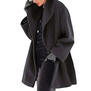 Evi | MANTEAU DRAPÉ SURDIMENSIONNÉ