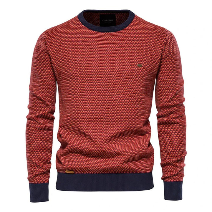 Steinmann | Pull pour hommes avec motif en losanges