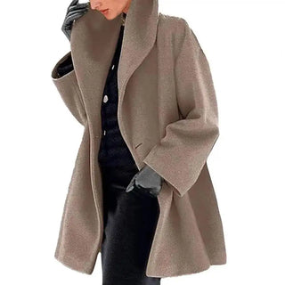 Evi | MANTEAU DRAPÉ SURDIMENSIONNÉ