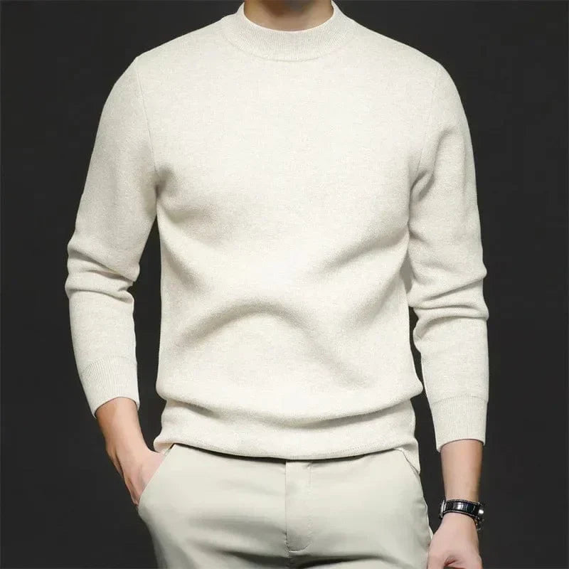 Florian - Classique Pull Col Montant