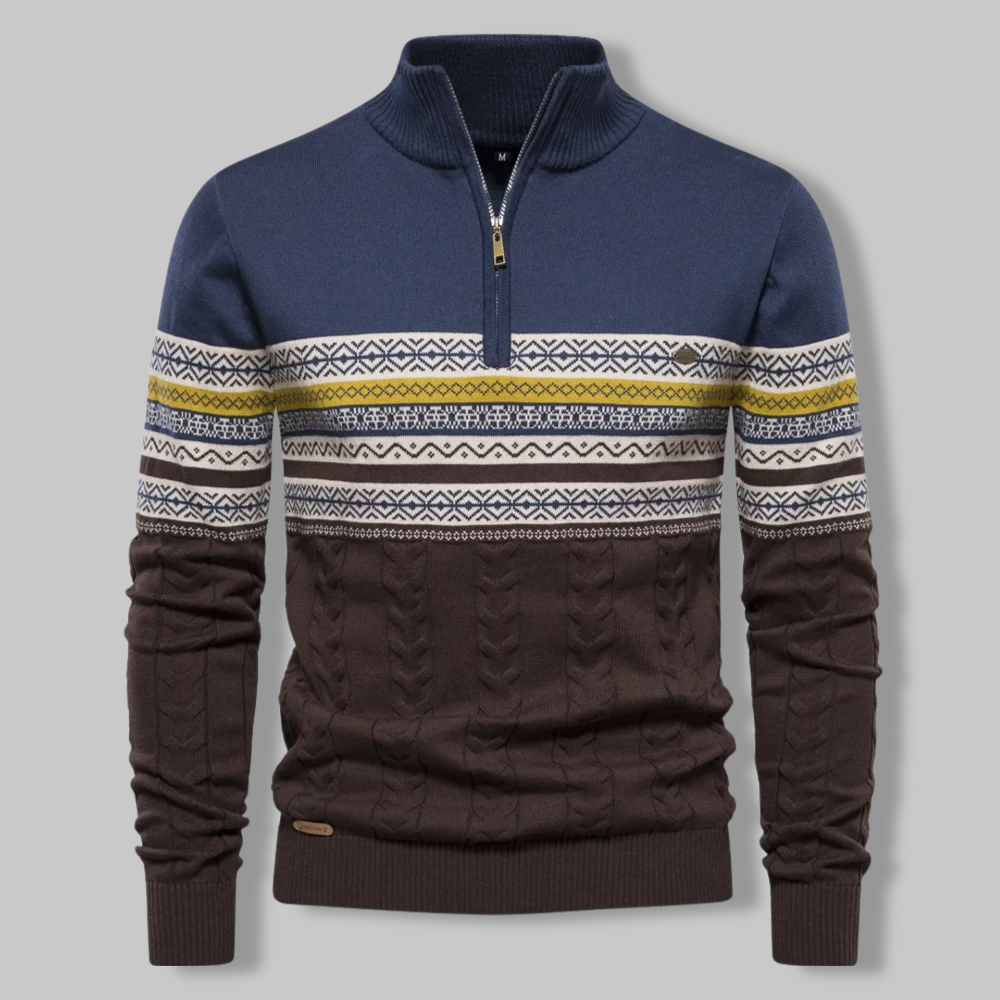 Alpina - Élégant Pull de Mi-Saison