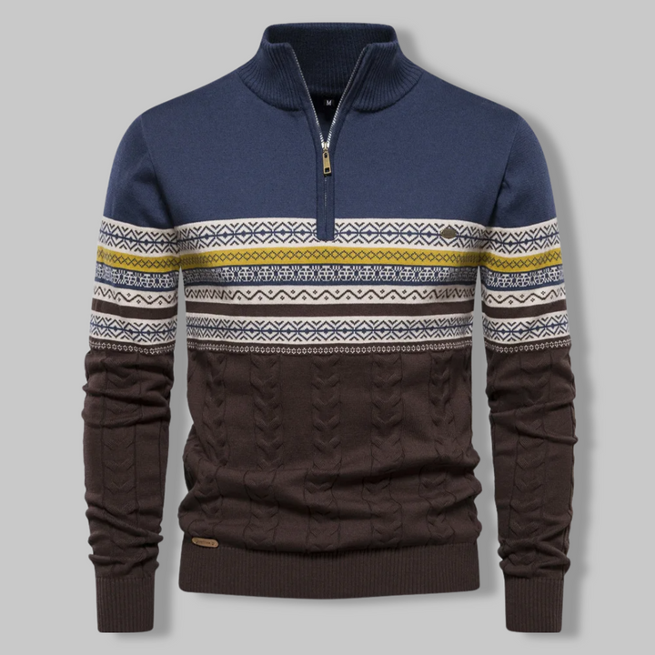 Alpina - Élégant Pull de Mi-Saison