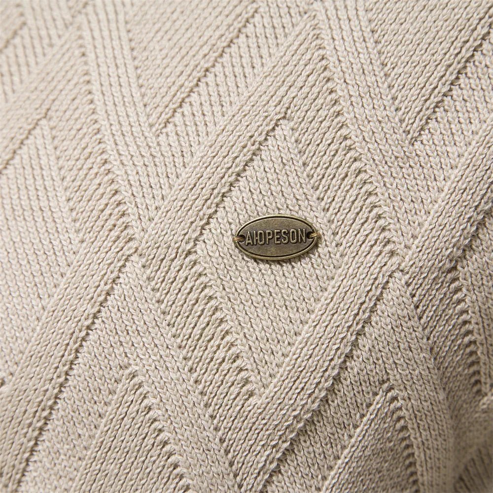 Nico - Pull Élégant avec Design en Losanges