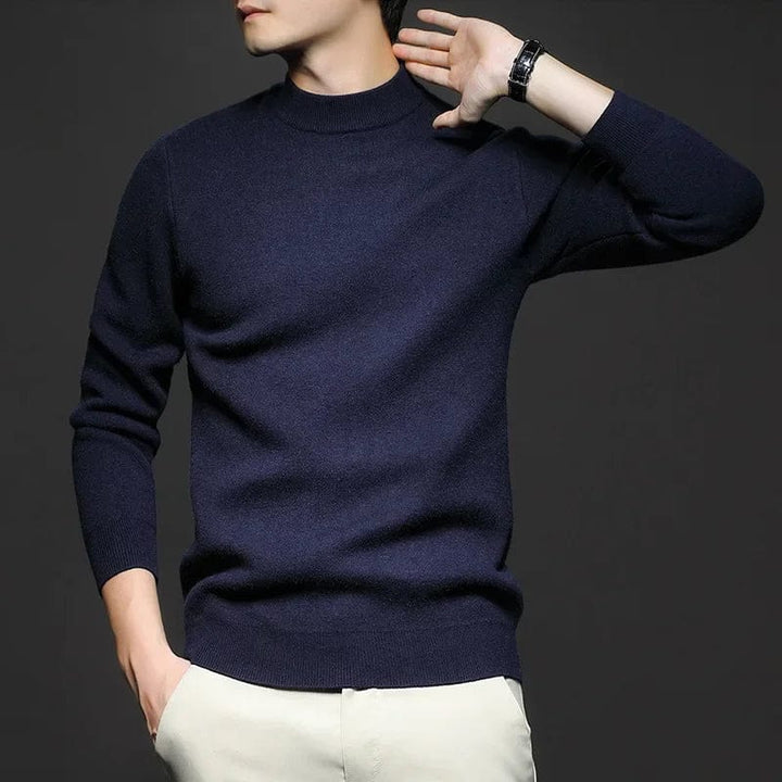 Florian - Classique Pull Col Montant