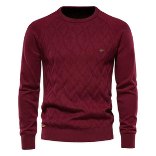 Nico - Pull Élégant avec Design en Losanges