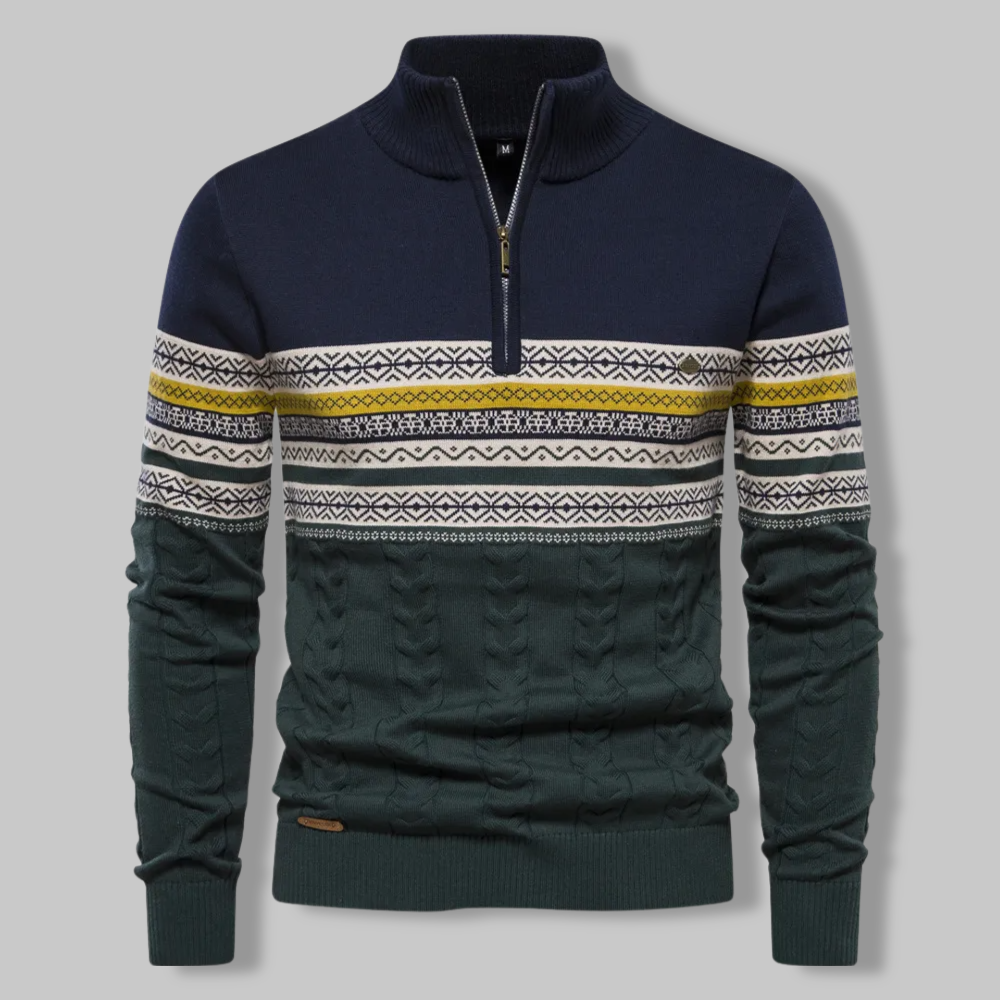 Alpina - Élégant Pull de Mi-Saison
