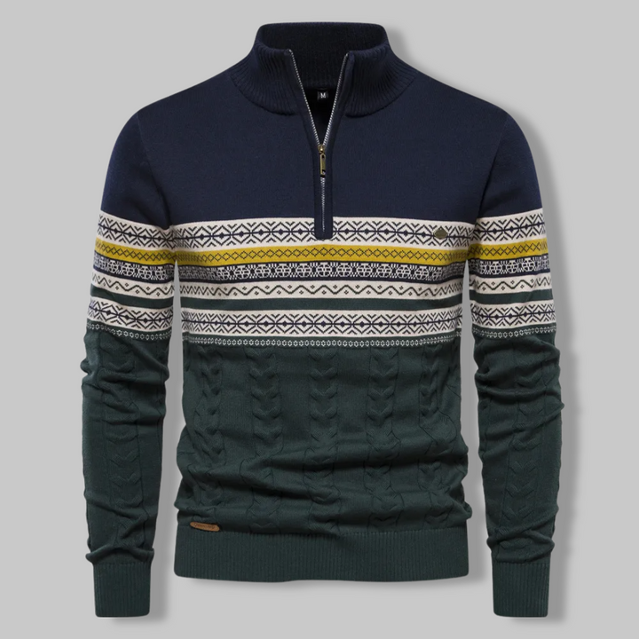 Alpina - Élégant Pull de Mi-Saison