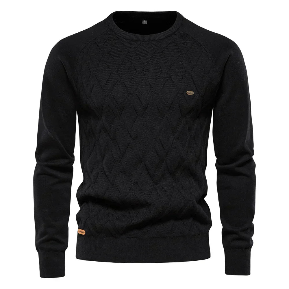 Nico - Pull Élégant avec Design en Losanges