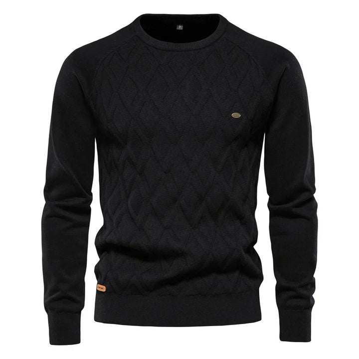 Nico - Pull Élégant avec Design en Losanges