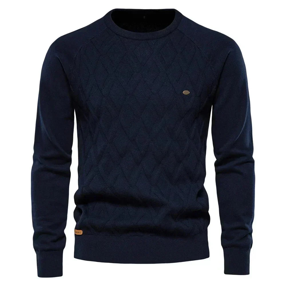 Nico - Pull Élégant avec Design en Losanges