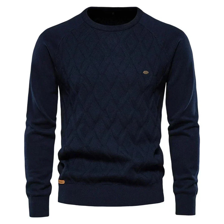Nico - Pull Élégant avec Design en Losanges