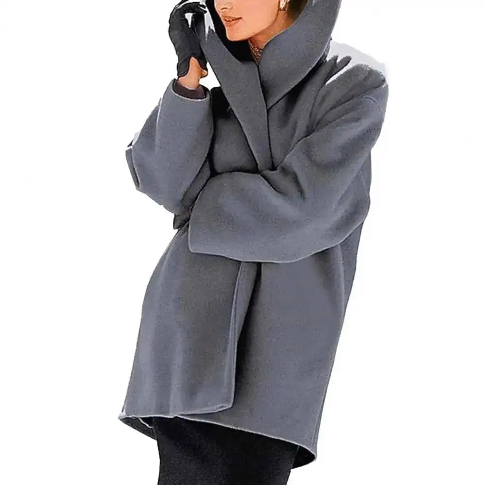 Evi | MANTEAU DRAPÉ SURDIMENSIONNÉ