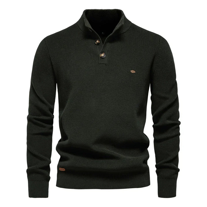 Konrad | Pull pour hommes élégant avec design à boutons