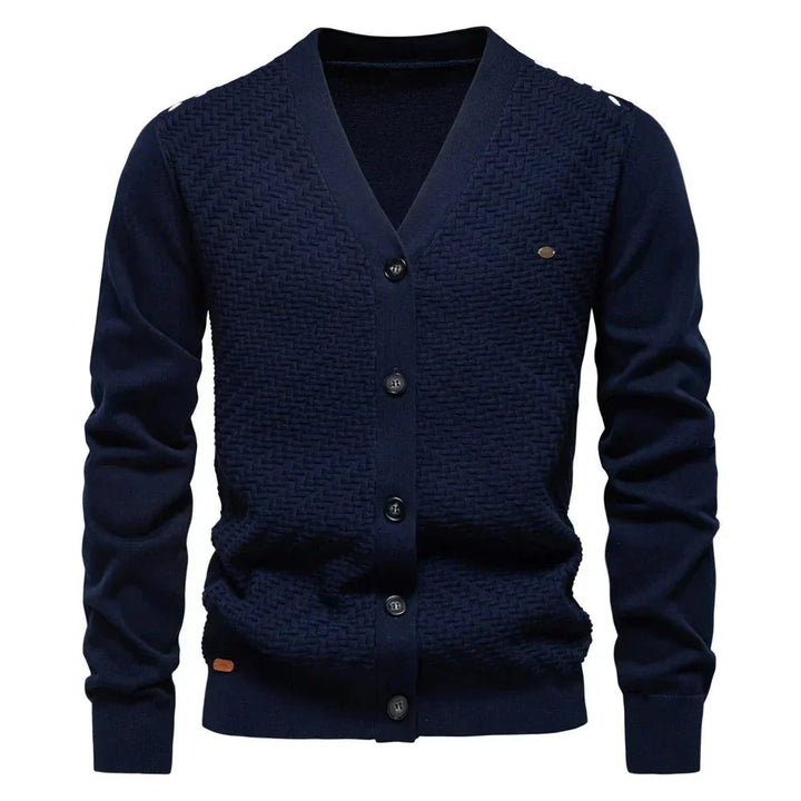 Schneider | Cardigan pour hommes chaud avec col en V