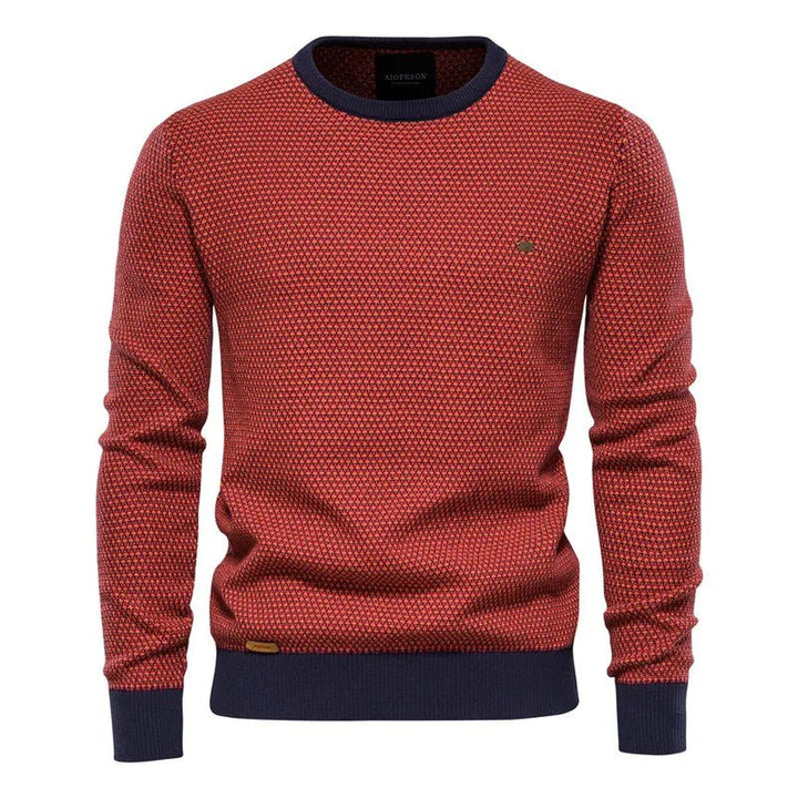 Steinmann | Pull pour hommes avec motif en losanges