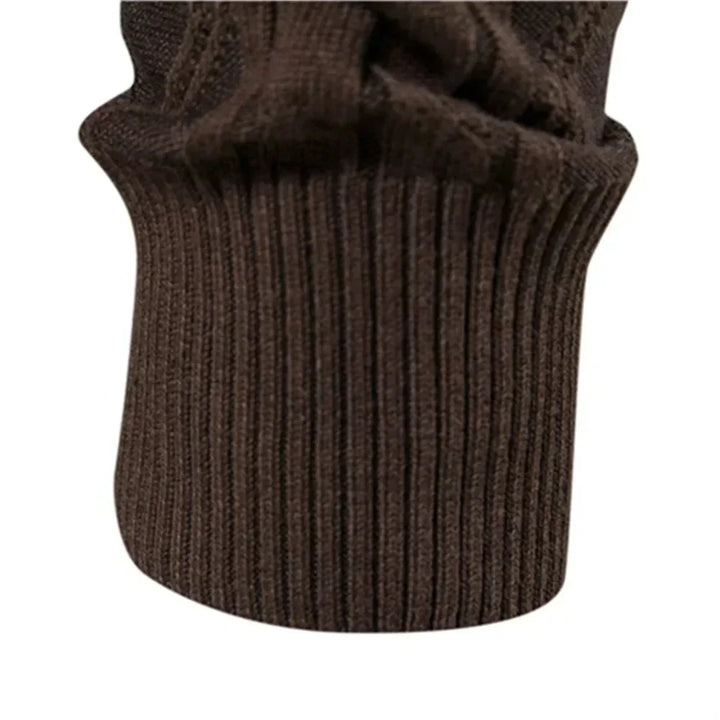 Waldemar | Cardigan pour hommes avec patte de boutonnage