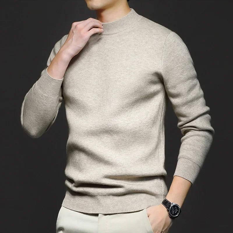 Florian - Classique Pull Col Montant