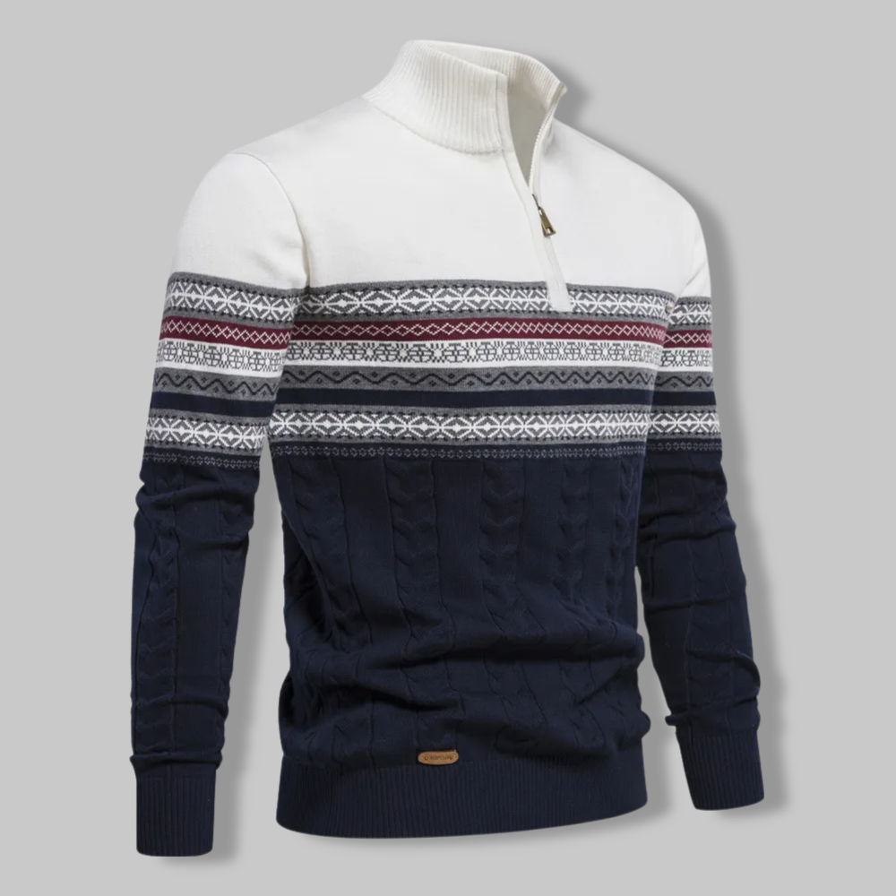 Alpina - Élégant Pull de Mi-Saison