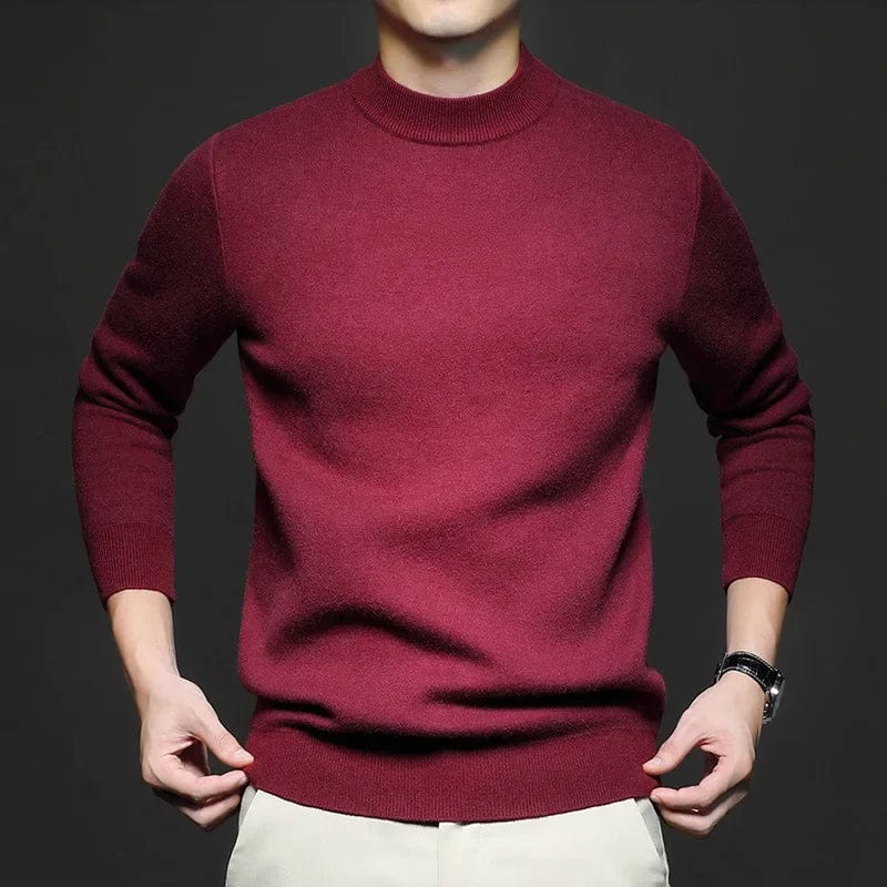 Florian - Classique Pull Col Montant