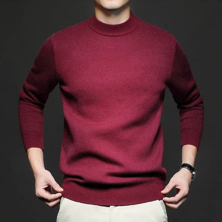 Florian - Classique Pull Col Montant
