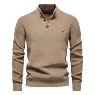 Konrad | Pull pour hommes élégant avec design à boutons