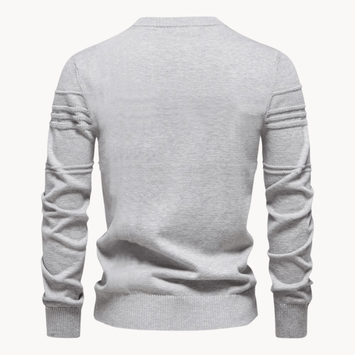 Burkhard | Pull élégant pour homme avec design à carreaux