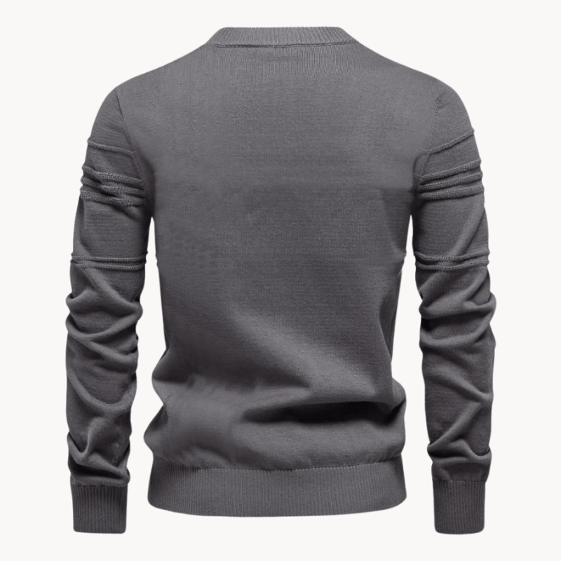 Massimo - Pull Élégant à Motif à Carreaux