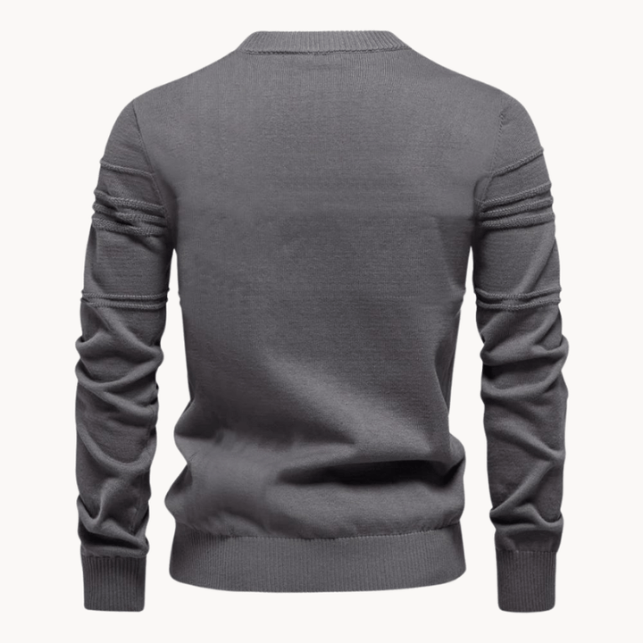 Massimo - Pull Élégant à Motif à Carreaux