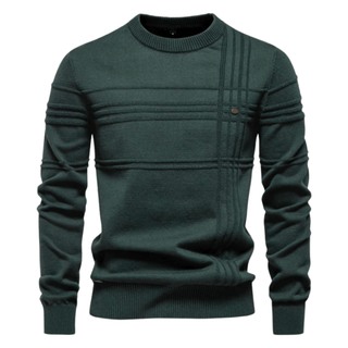Massimo - Pull Élégant à Motif à Carreaux