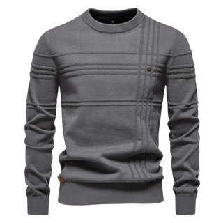 Burkhard | Pull élégant pour homme avec design à carreaux