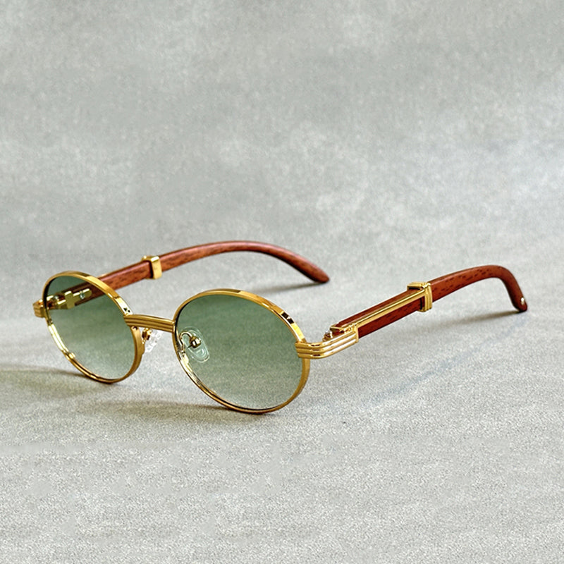 Teyro™ | Holz Sonnenbrille mit Verlaufsgläsern